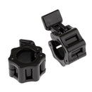 1 Pair Plastic Dumbbell Clamps Collars Barbell Lock Clip for Gym Fitness 28mm