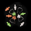 Black Waterproof Soft Silicone Swimming Set Nose Clip + Ear Plug Kits Boxed FT