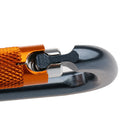 28KN Aluminum D Shape Carabiner Clip Twist Locking For Rock Climbing