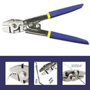 Stainless Steel Fishing Pliers Wire Rope Crimping Tool with 150Pcs Ferrule  E5X8