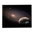 Outer Space Wall Tapestry Wall Hanging Bed Cover Throw Blanket 59x51 Inch