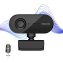 Rotatable USB 2K 1080P Webcam w/ Mic Microphone Camera for Desktop Studying