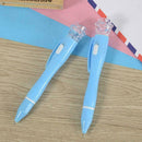 Multifunctional Ballpoint Pen With LED Light Flashlight Stationery I1G8