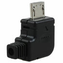 Right Angle Micro-USB 5 P Port Male Plug Socket Connector With Plastic Cove C8W8