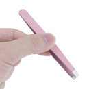 Useful professional eyebrow tweezers hair beauty slanted stainless steel twee BX