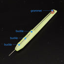Safe Hand Poke and Stick Tattoo Kit & 15Pcs Needles Bandage Grommets DIY