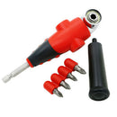 Bending Drill Set 105 Degree Adapter DIY Angle Driver Screwdriver Ratchet  MXK