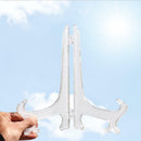 5x Plastic Folding Display Easel Stand Dish Plate Teacake Photo Holder 15cm