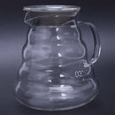 V60 Pour Over Glass Range Coffee Server Carafe Drip Coffee Pot Coffee KettleH6I3