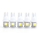 10X T10 5050 5Slj Led Car Light Wedge Lamp Bulbs Super Bright Dc12V OZ