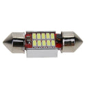 2pcs 4014 12SMD 12V White LED Car Reading Light License Plate Light Bulbs