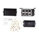 1 Set of Car 6 Relay 5 Road Fuse Box Holder Socket Nacelle Insurance Tool