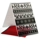 Christmas Tree Decor Plastic Embossing Folder Scrapbook DIY Album Card A