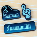 3pcs/set Musical Piano Notes Rubber Pencil Eraser Student School Supplies Gifts
