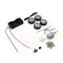 Mini Wind Car 130 Brush Robot for Arduino Children Educational DIY Car Kits LJ