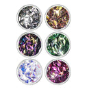 6 Colors Holographic Chunky Rhombus Glitter Sequins Beauty Festival Glitter