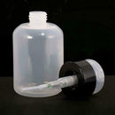 Plastic Pressed Pump Bottle Nail Polish Remover Dispenser Refillable Bottle D0O6