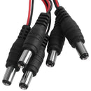 5 Unit 5.5 x 2.1 mm D. C. Power Plug Machine Buckle 9 V Battery Cable Conne L3I5