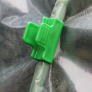 Set Of 80 Durable Plastic Greenhouse Film Clamps Sunshade Net Hoop Clips