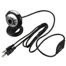 USB 6 LED CamÃ©ra de Vision Nocturne PC Webcam RÃ©seau avec Microphone pour M