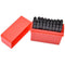 Alphabet Stamps Craft Set Letters Punch Steel Metal Leather Tool Case 8mm