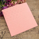 DIY Scrapbook Printed Plastic Embossing Template Folder Stencil for Album