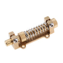 Brass Electric Guitar Tremolo Stabilizer Stopper with Screws Wrench, Golden