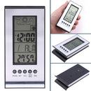 Indoor Outdoor Wireless Weather Station Alarm Clock Snooze Forecast Calendar