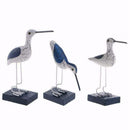 Seagull Pattern Mediterranean Marble Wood Marble Decoration