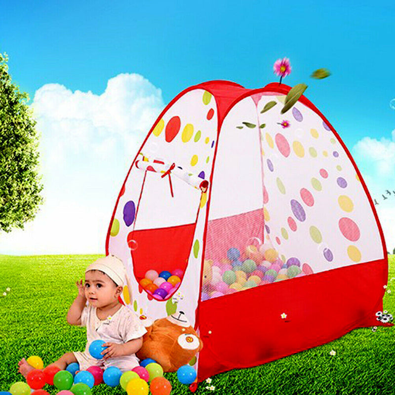 Large Portable Ocean Balls Play Tent Kids Indoor Outdoor House Great Gift
