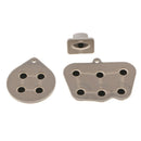 Pack Of 3 Conductive Button Rubber Pad Set For