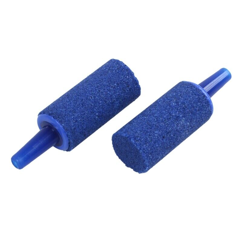 Fish Tank Mineral Bubbles Air Stone, 10 Pieces, Blue D5A8