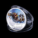 Merry Christmas Santa Claus Commemorative Coin Token Souvenirs Xmas Gifts TEUS