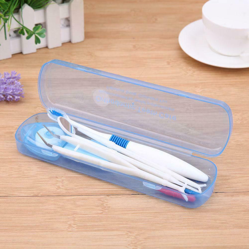 Professional Orthodontic Toothbrush Floss Brace Protect Wax Oral Care Kit A
