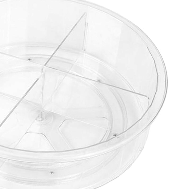 Rotating Spice Storage Rack Tray Turntable Kitchen Cabinet Jar Holder Organizer