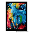 Colorful Horse DIY Oil Painting Paint by Numbers Kit Unframed Home Art Crafts