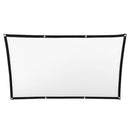 120'' Indoor Portable Projector Screen Soft Home Cinema Movie Screen 16:9