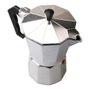 Moka Espresso Coffee Maker Machine /Glantop Aluminum 6Cup Italian Stove Top S1U6