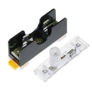 FS101 10a 6*30mm fuse socket with indicator light din rail mounted fuse ï¼D