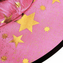 Halloween Costumes Witch Wizard Cloak with Hat for Kids Boys Girls Pink