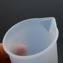100ml Silicone Measuring Cups Graduated Surface Cooking Bakery Kitchen Lab Tool