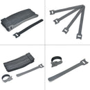 50 X Reusable Nylon Strap Hook and Loop Cable Cord Ties Tidy Organizer Durable