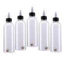 5 Pieces KD001 Squeezable Tattoo Airbrush Ink Pigment Bottles LDPE Plastic