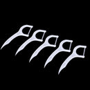 50X disposable plastic toothpicks dental floss interdental brush teethME