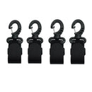 4pack Kayak Paddle Clip Kayak Oar Holder Canoe Boat Paddle Clip Boating Black