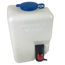 12V 1.5L Universal Motorcycle Car Wind Shield Washer Reservoir Pump Bottle