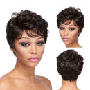 Womens Wigs Full Hair Short Fluffy Mediumuburn Wig Women Wear C6F4 Daily Y6 E7A0