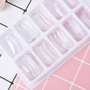 100X Quick Building Poly Gel Nail Forms Mold Tips Extension Dual Nail Art Too ME