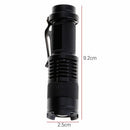 2000LM Q5 AA/14500 LED Super Bright Mini Flashlight Police Torch Light Lamp