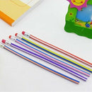 70 Pack - Soft Flexible Bendy Pencils - 6 Assorted Colours - perfect for Cl